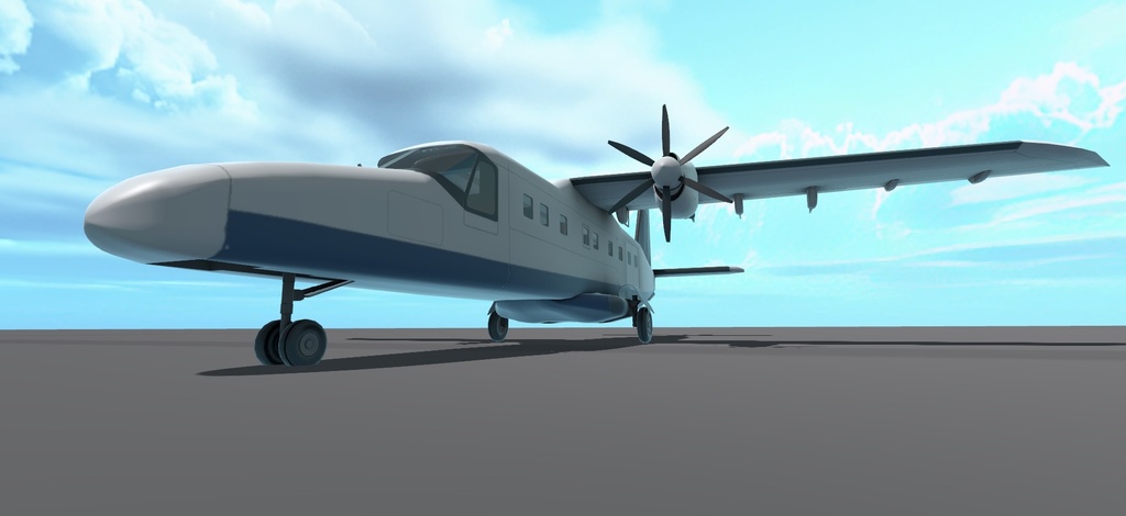 DS228 双発ターボプロップ短距離離着陸旅客機