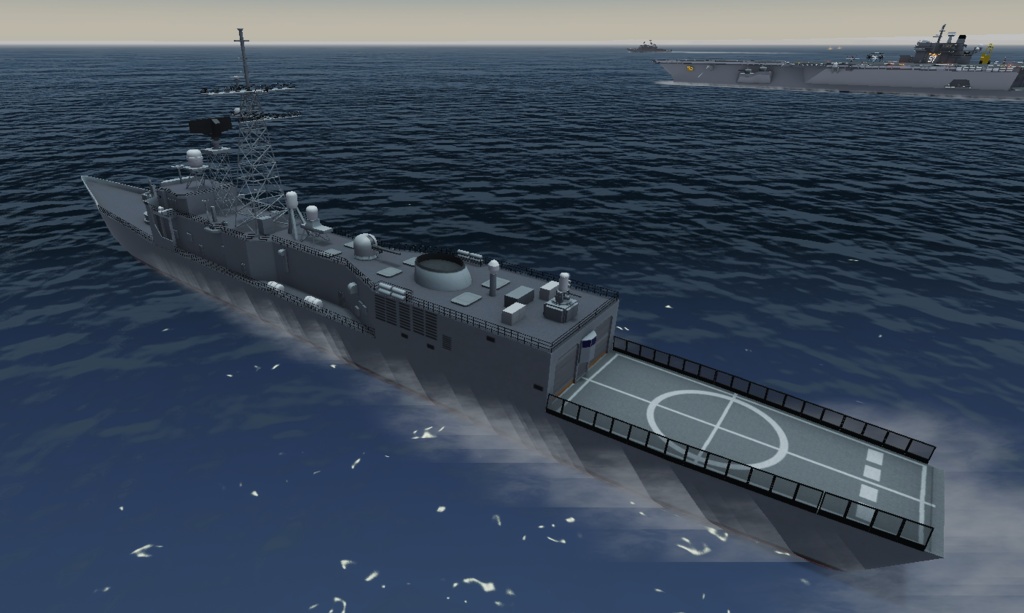 Oliver hazard perry class Guided Missile Frigate