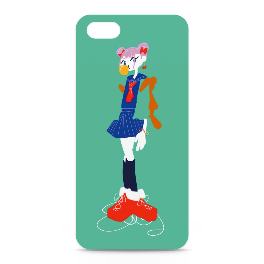 絵顎のiPhoneケースA