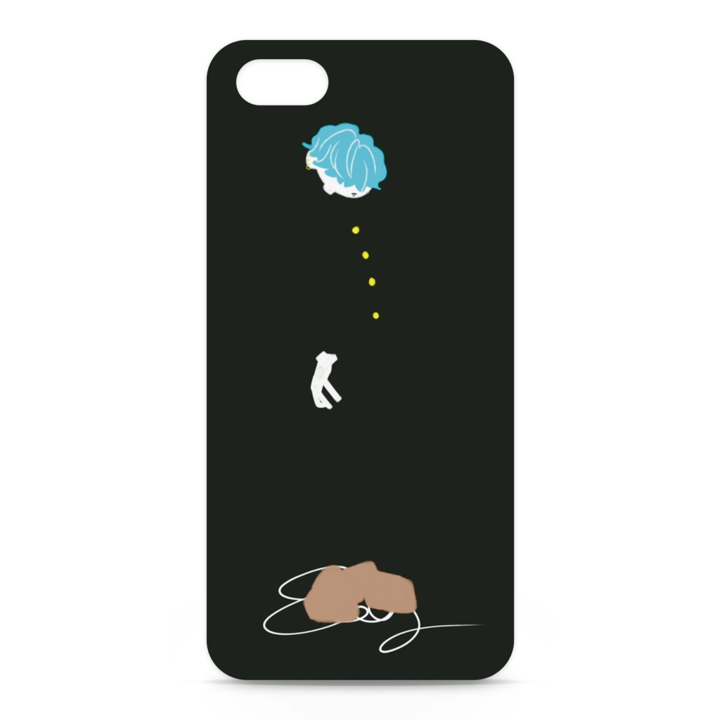 絵顎のiPhoneケースB