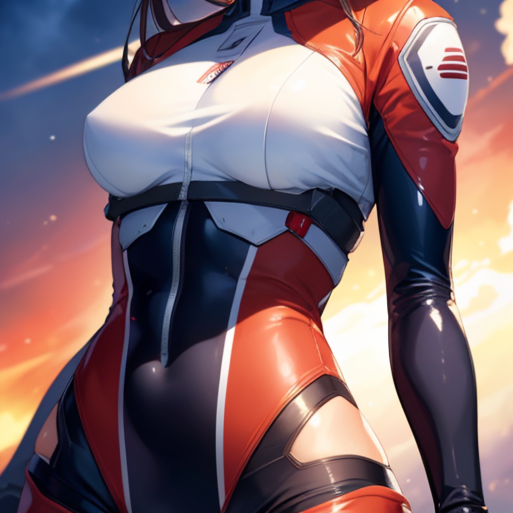 [CG集] ボディどあっぷパイロットスーツ娘さん