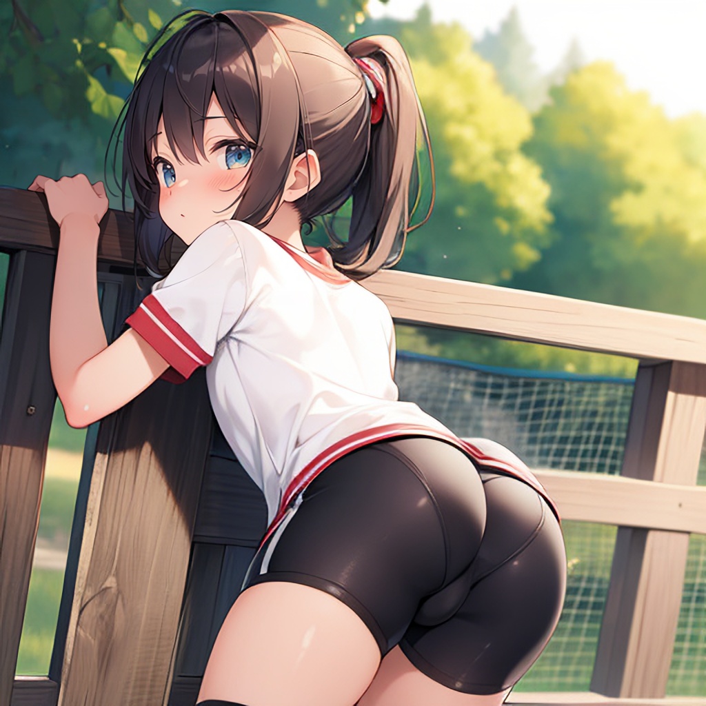 [CG集] スパッツ風美少女さん