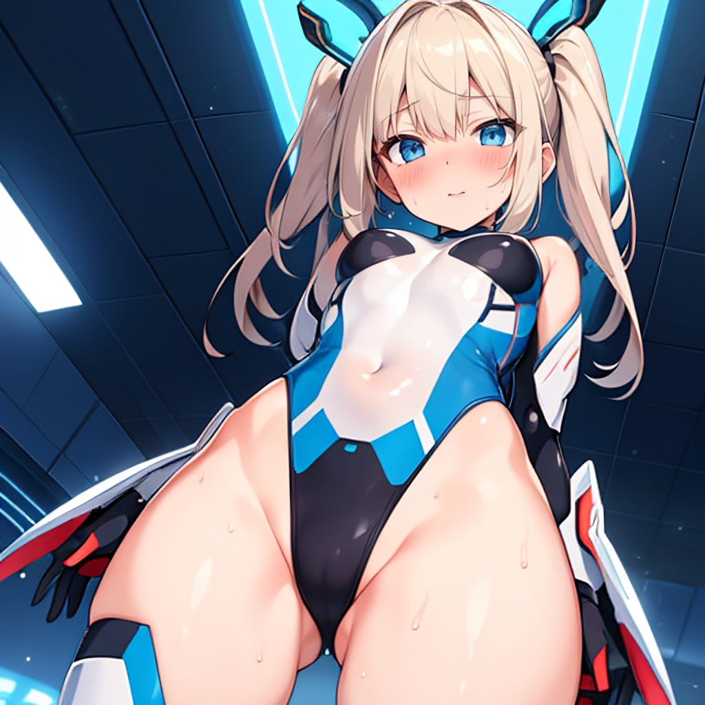 [CG集] 近未来ハイレグスーツ風美少女さん
