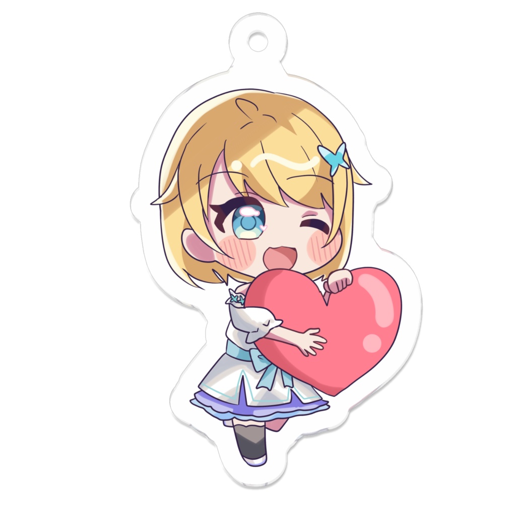 フォルトゥーナ アクリルキーホルダー ハートver.