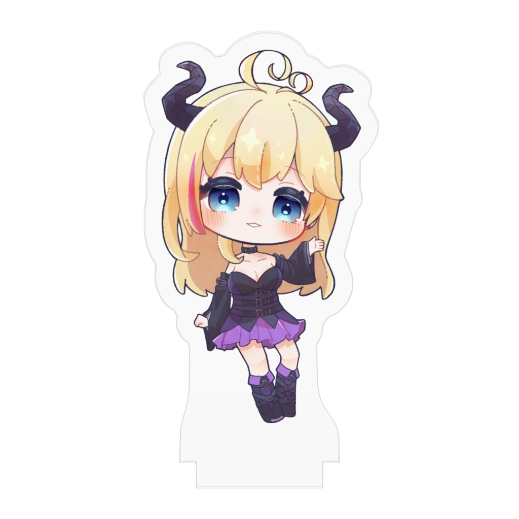 ファンアートSDアクリルフィギュア(アクスタ):小悪魔