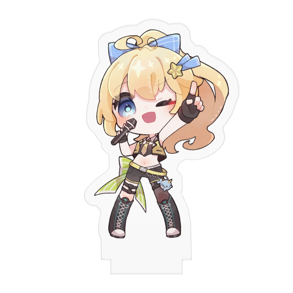 ファンアートSDアクリルフィギュア(アクスタ):LIVE!