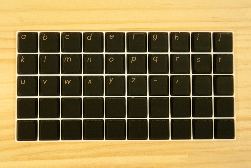 17mm_1U_Keycap_50個セット試作