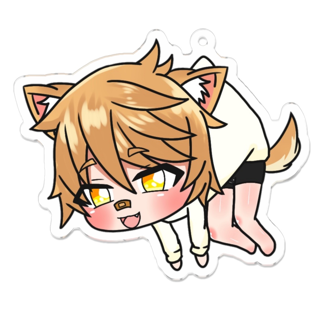 絹豆キーホルダー