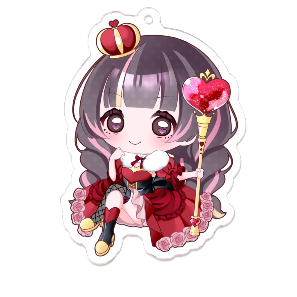 女王ぴっぴアクキー