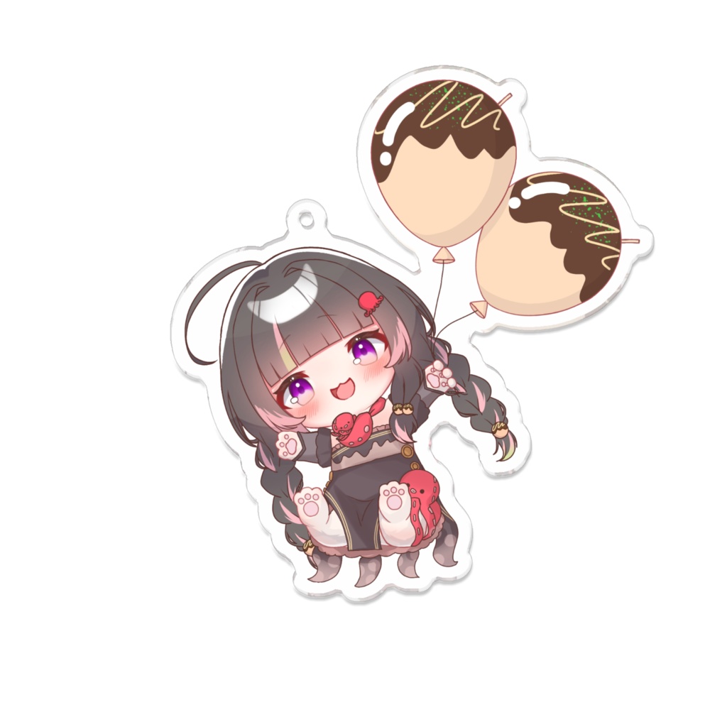 風船ぴっぴアクキー