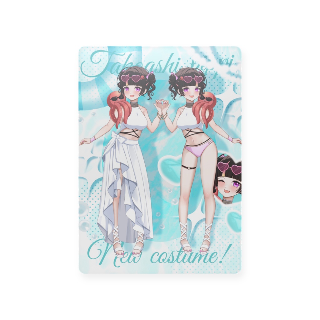 トレカ【夏衣装立ち絵】