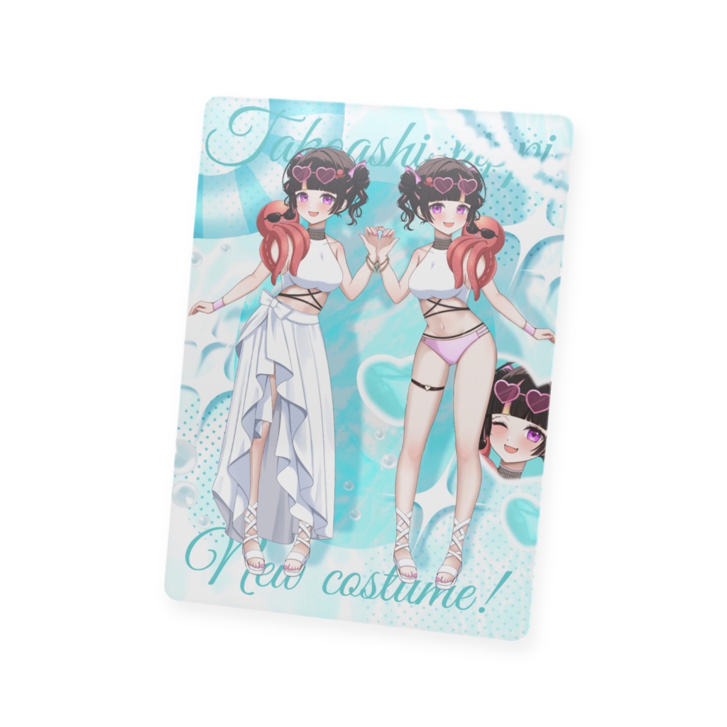 トレカ【夏衣装立ち絵】