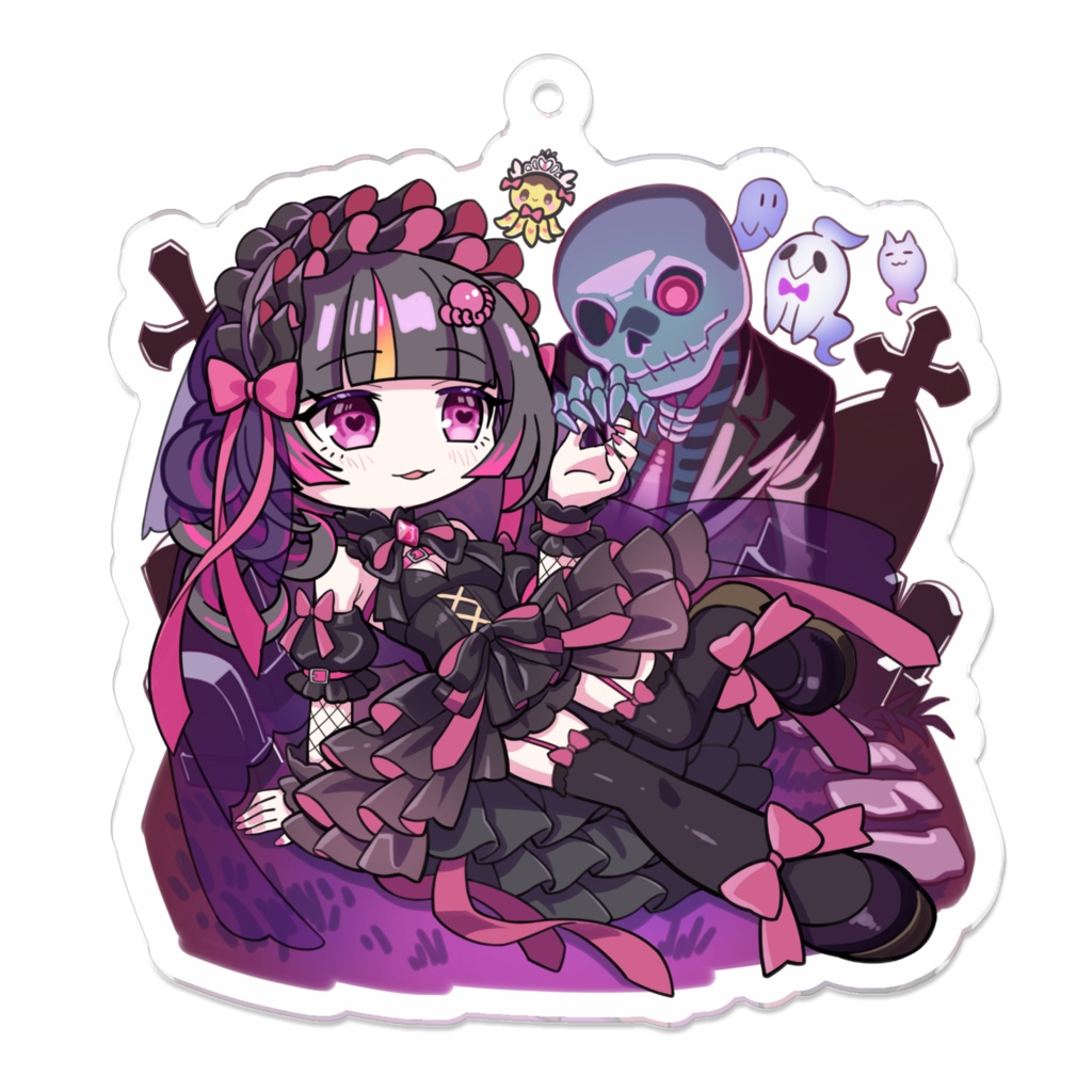 アクキー【黒花嫁ぴ】