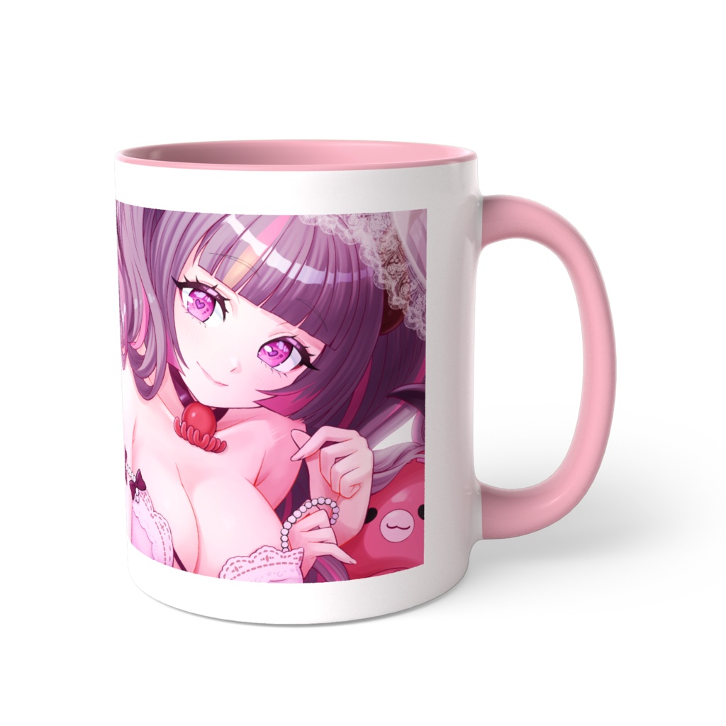 ツートーンカラーマグカップ【サキュバスぴっぴ】
