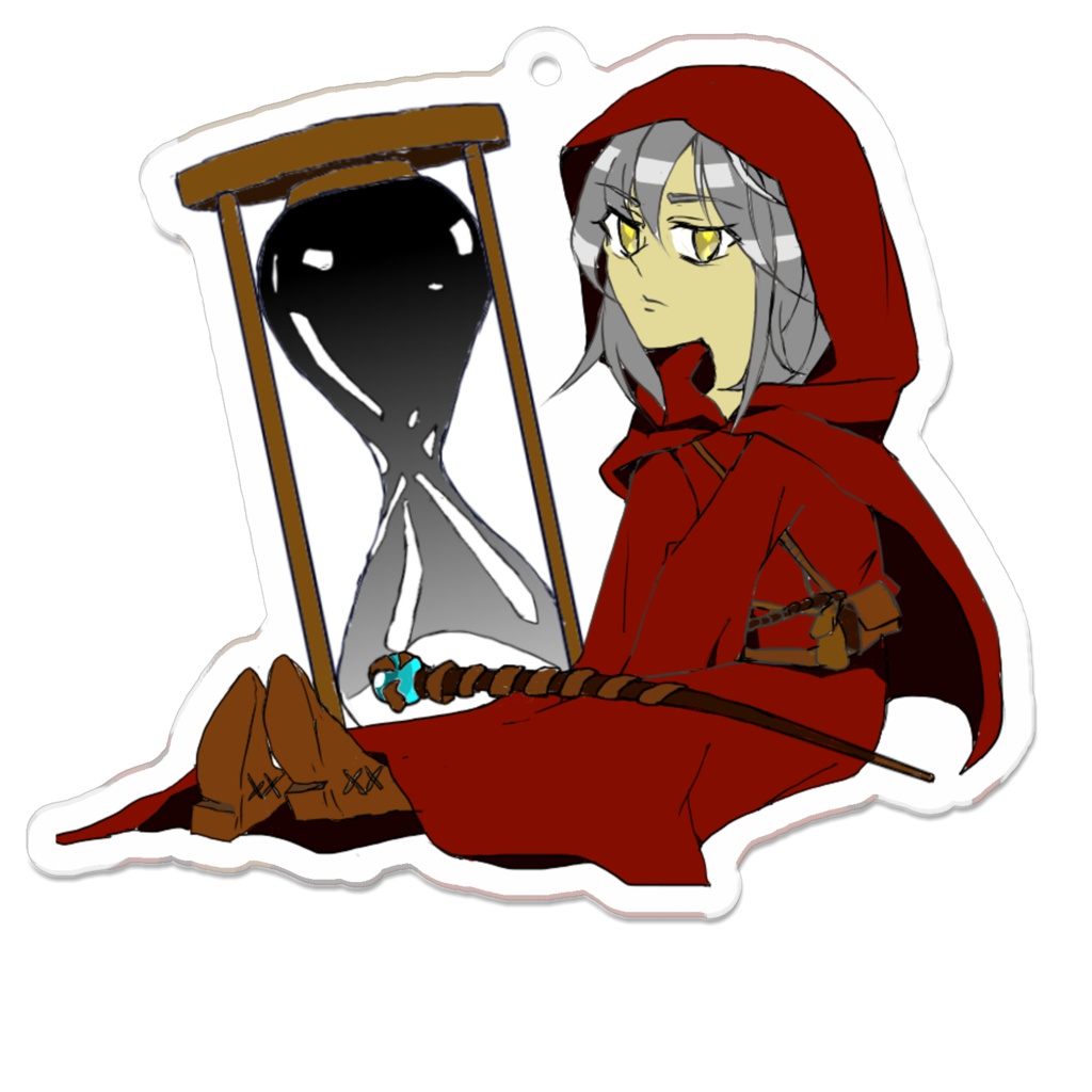 竜槍アクリルストラップ(レイストリン)