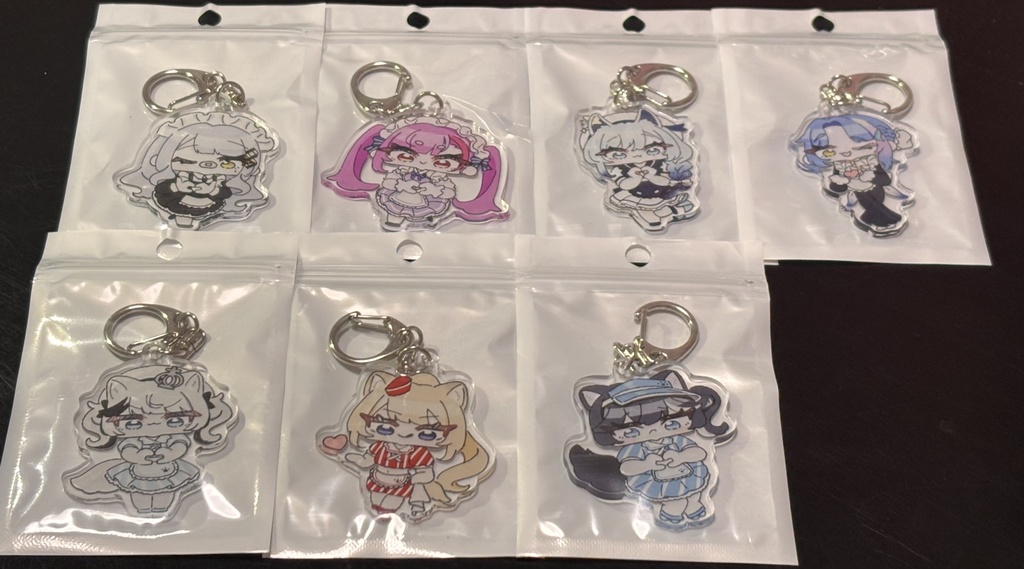 あいこめ♡アクリルキーホルダー