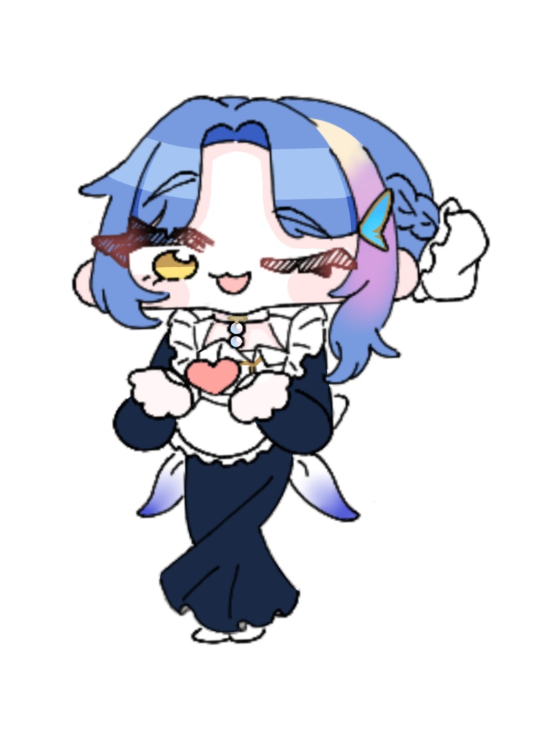 あいこめ♡アクリルキーホルダー