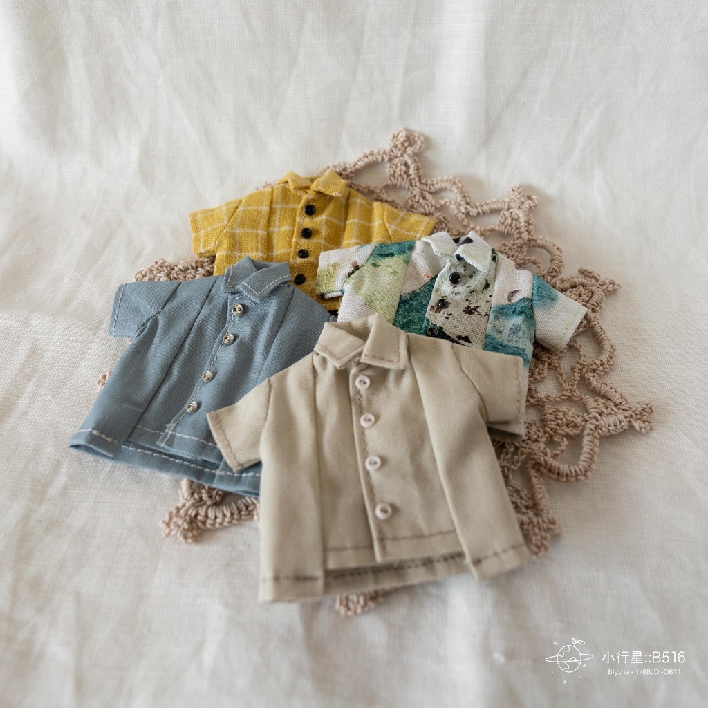 切り替えシャツ オビツ11服 ピコドー服