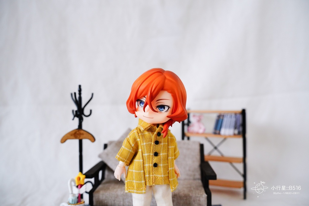 切り替えシャツ オビツ11服 ピコドー服