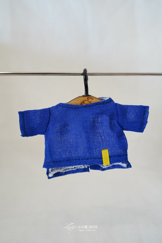 ボートネックの微透けトップス  オビツ11服 ピコドー服