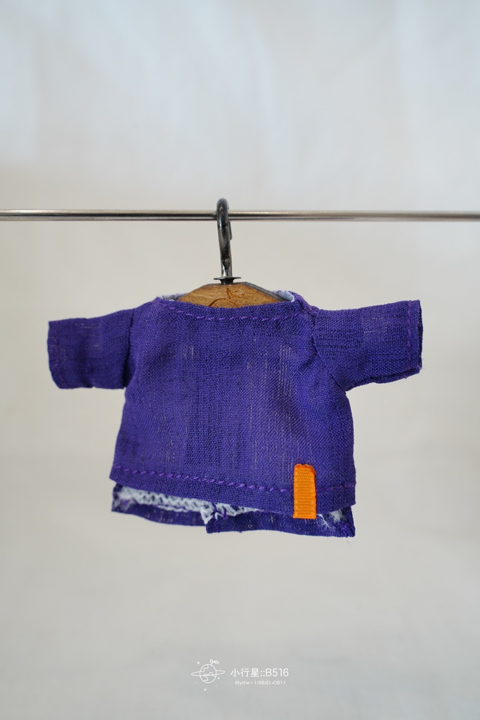 ボートネックの微透けトップス  オビツ11服 ピコドー服