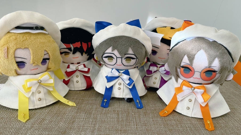 聖歌隊 せいかたい 応援色 10cm - 12cm ぬいぐるみ / にじぱぺっと