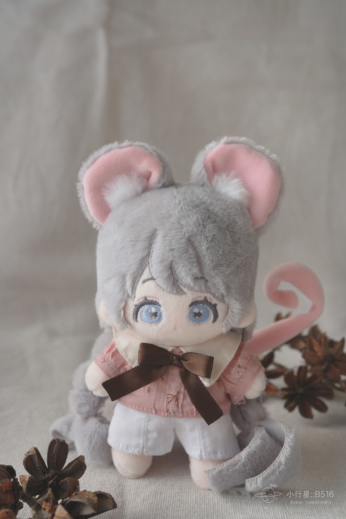 メンズ 森林系セットアップ 10CMぬい 棉花娃娃