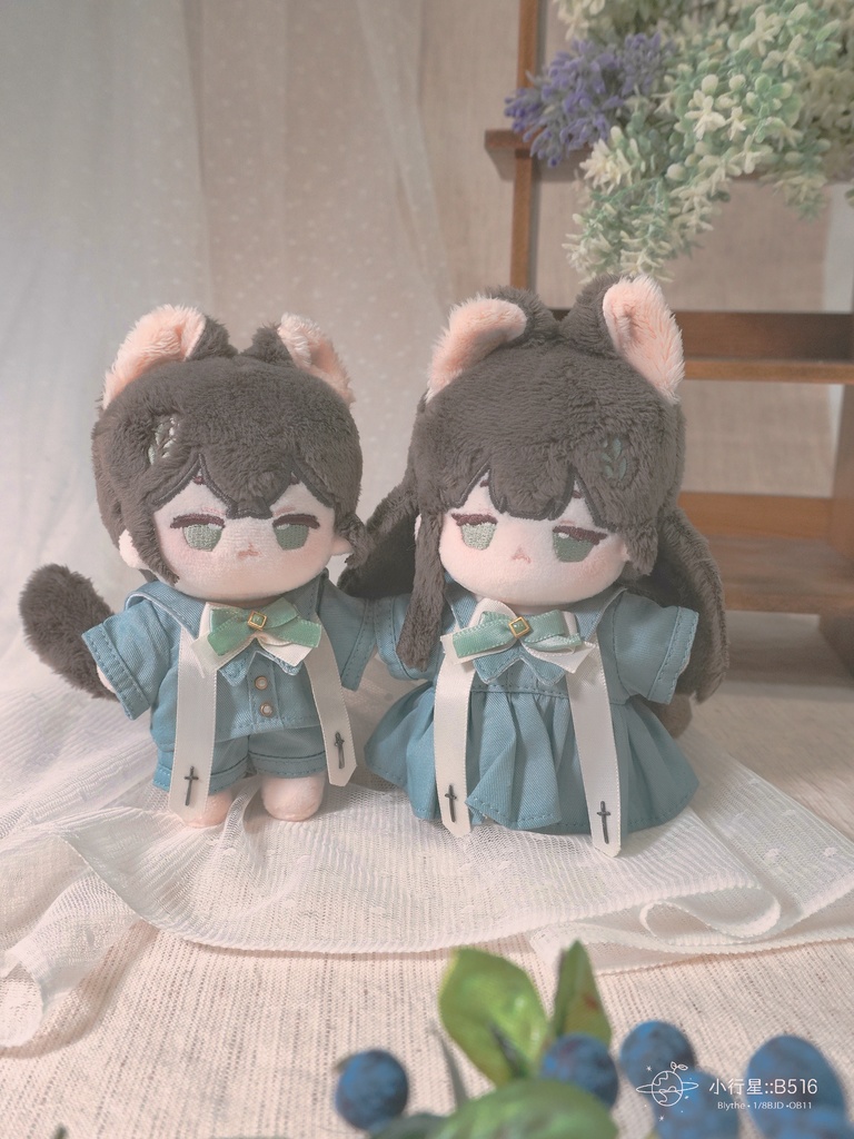 聖歌隊 ワンピース&かぼちゃパンツセットv 10CMぬい 棉花娃娃