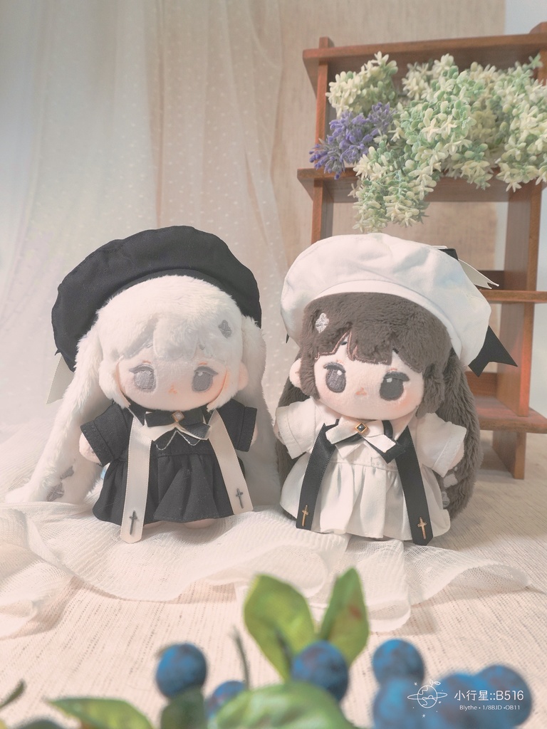 聖歌隊 ワンピース&かぼちゃパンツセットv 10CMぬい 棉花娃娃