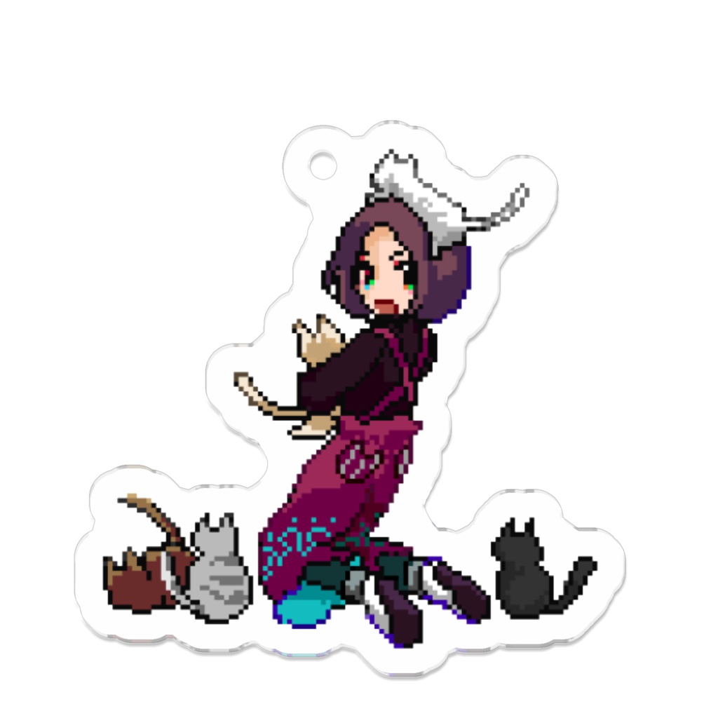 やまねこアクキー