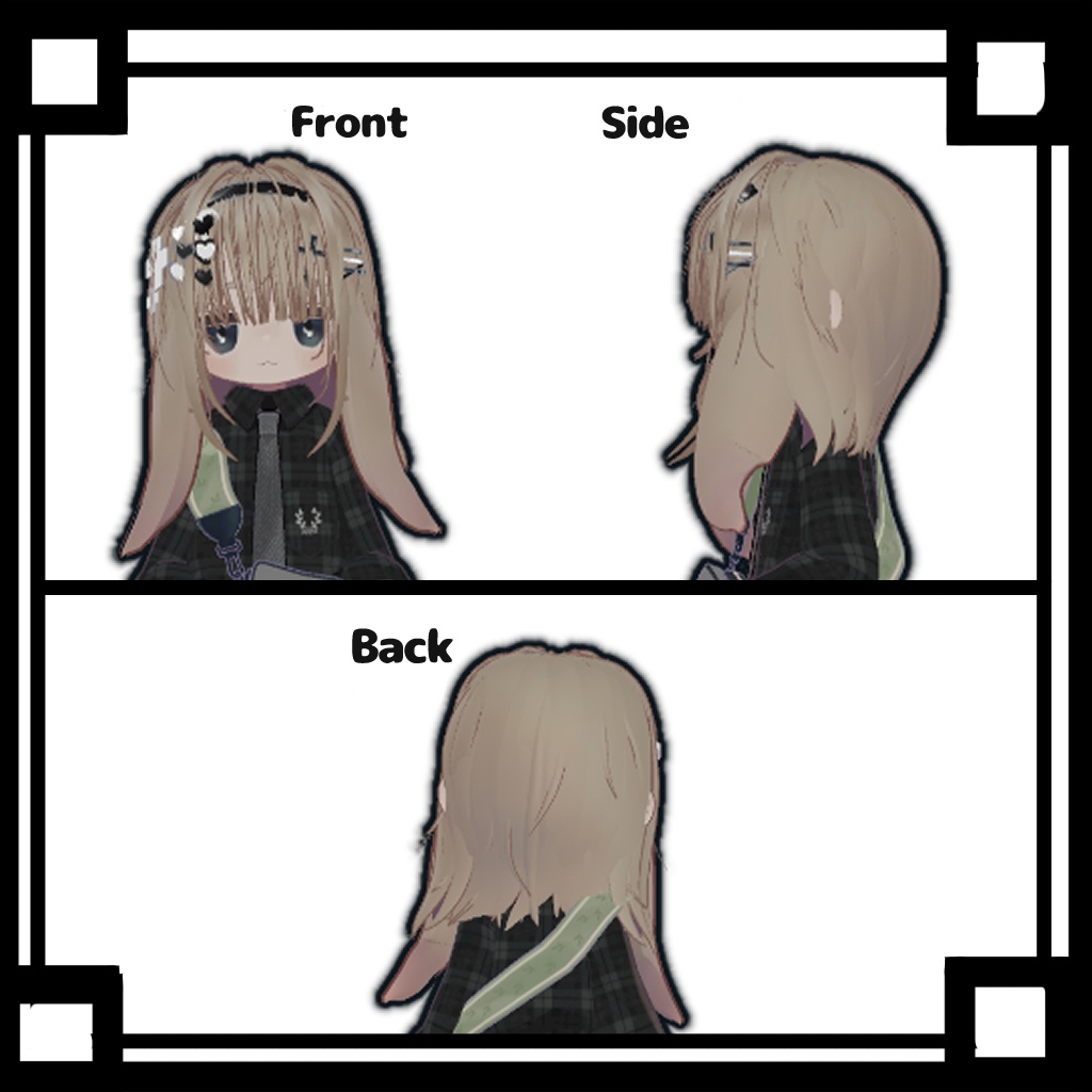 ロップフェル【キプフェル専用】 ロップイヤー風ヘアー