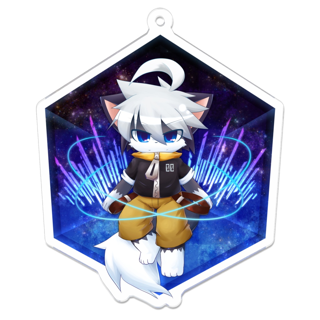 アクリルキーホルダー クロすけ