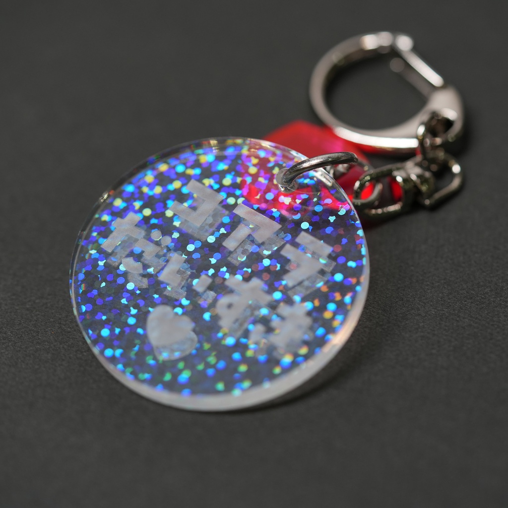 コアラ大好き(丸型ホロ)アクキー