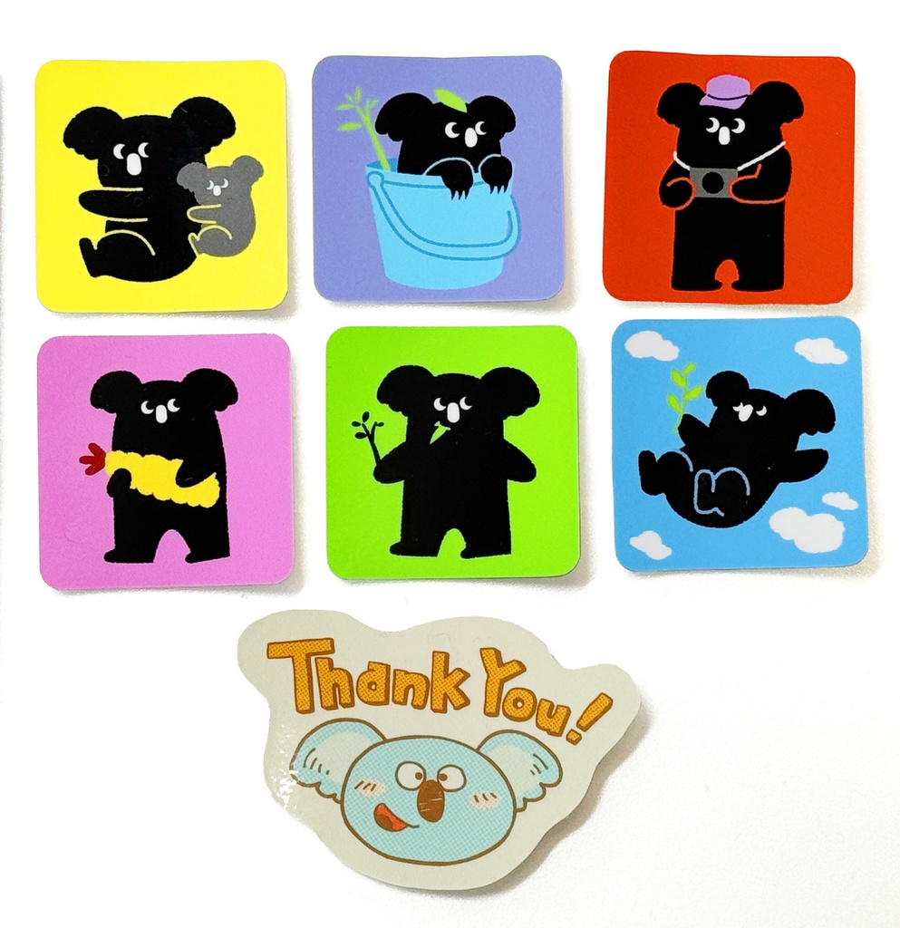 SCステッカー セット【A】