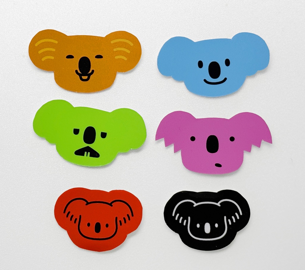 SCステッカー セット【顔】