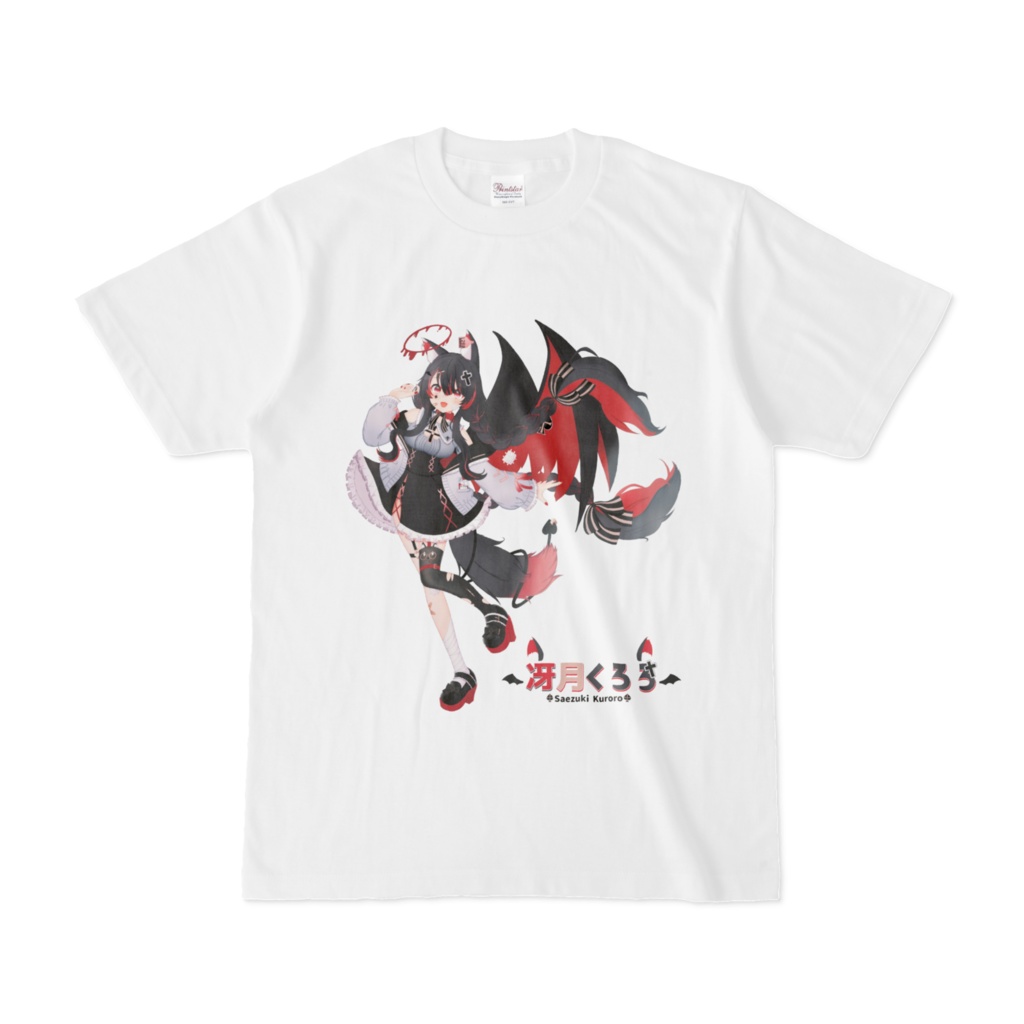 Tシャツ/片面【冴月くろろ】