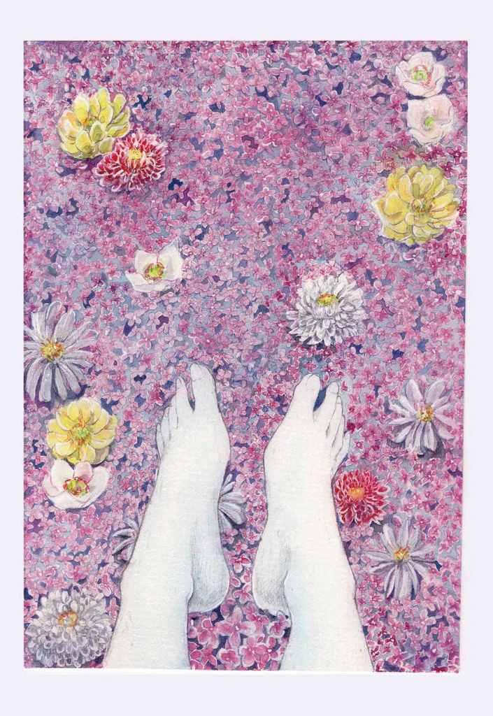 Flower Garden ポストカード「MEMORIES」