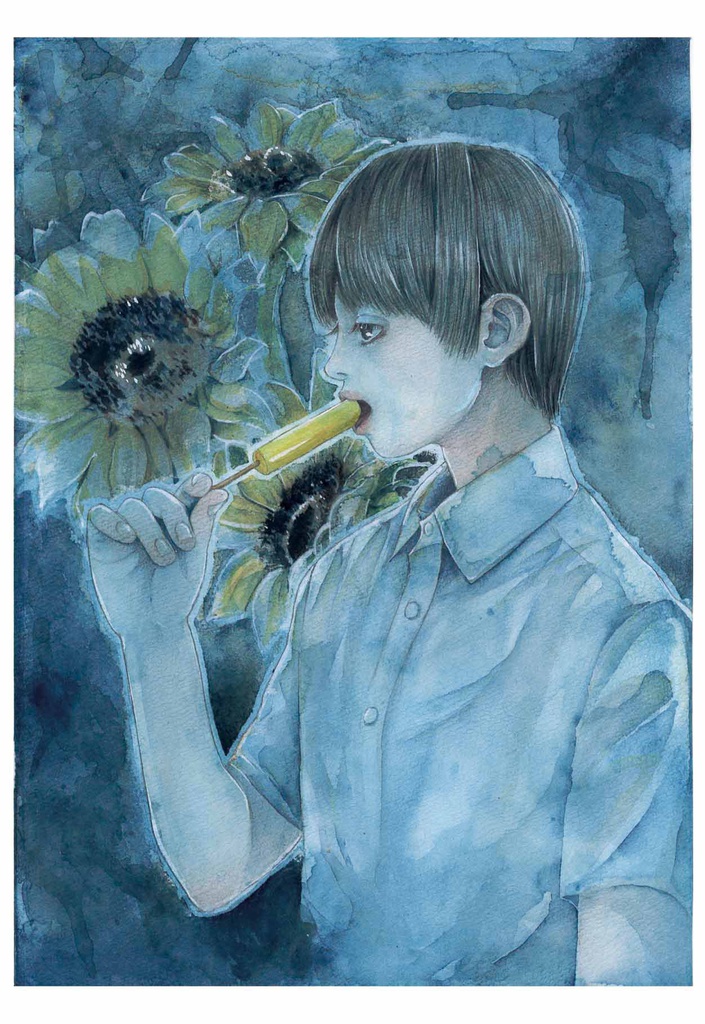 Flower Garden ポストカード「Sunflower」