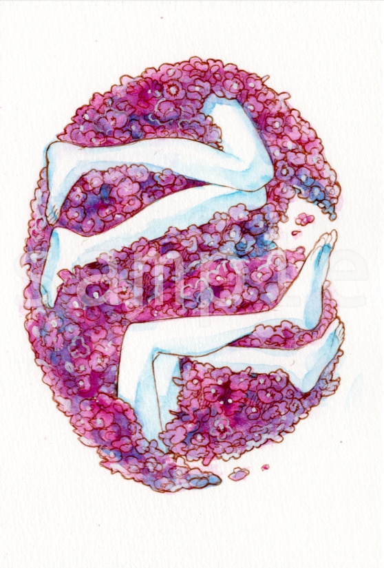 ドローイング原画「まとまり」