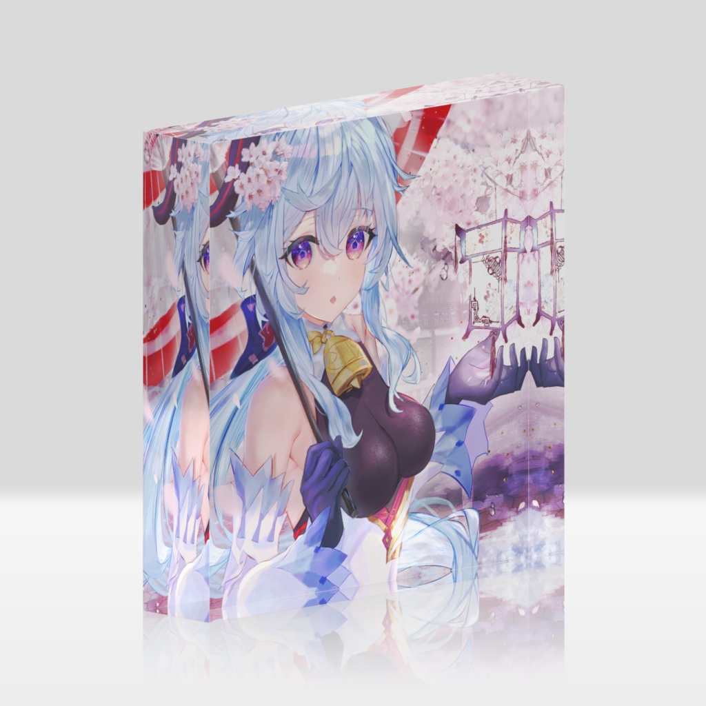 甘雨ちゃんアクリルブロック