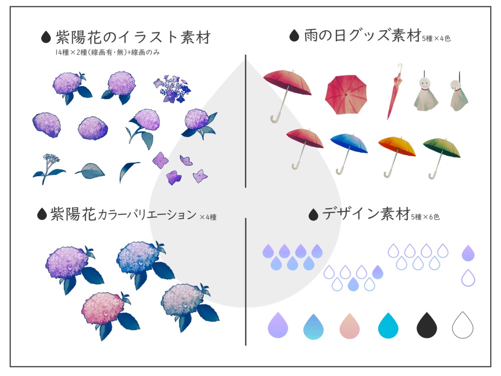 TRPGで使える雨の素材集