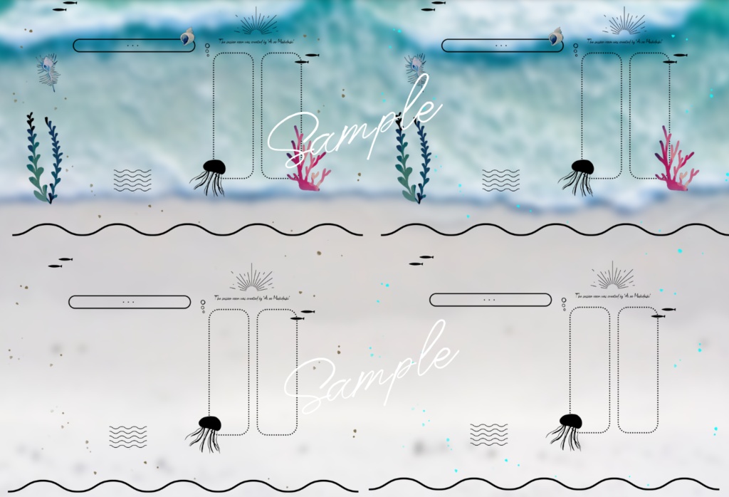 TRPGで使える海の素材集