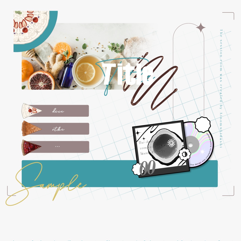 【TRPG素材集】ローズティー・パーティー