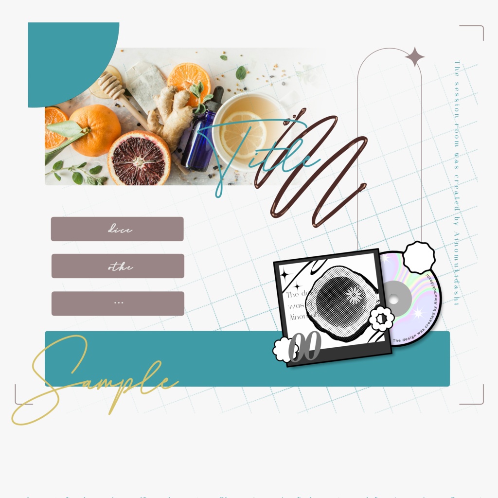 【TRPG素材集】ローズティー・パーティー