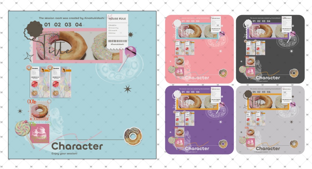 【TRPG素材集】スウィーティー・ヤミー