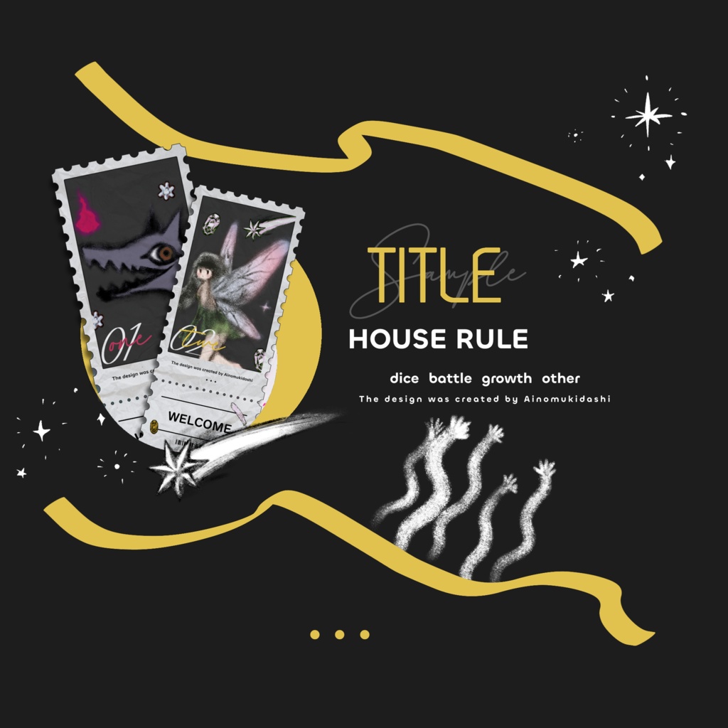 【イラスト素材集】Vol.02_怪物図鑑【商用利用可】