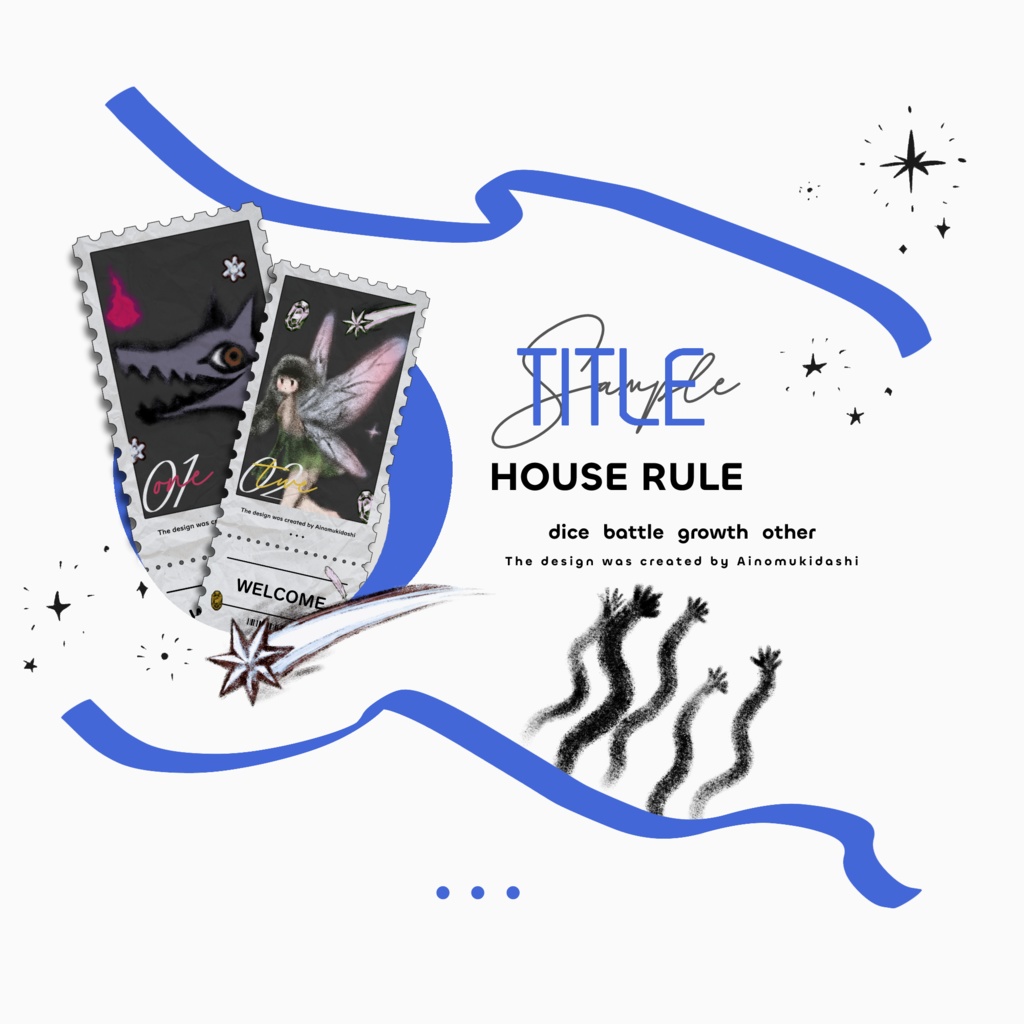 【イラスト素材集】Vol.02_怪物図鑑【商用利用可】