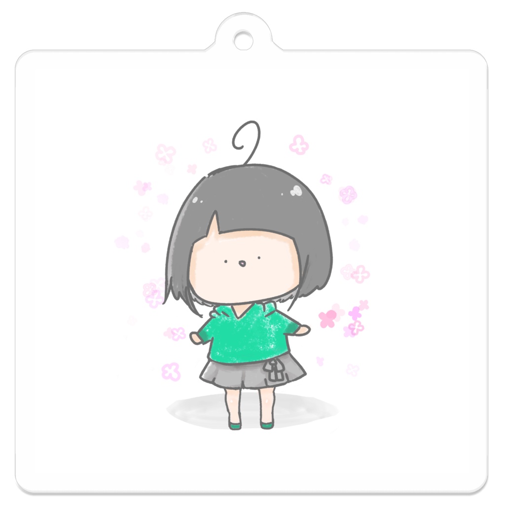 大きめなはーちゃんアクキー