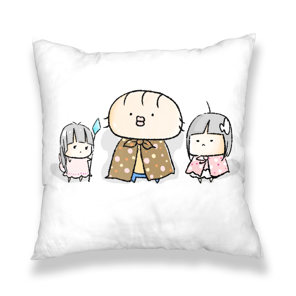 ゆるかわ クッションカバー
