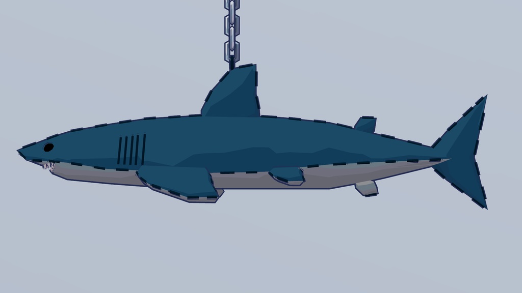 サメぬいキーホルダー